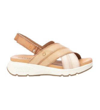 Carmela Leather sandals 161481 beige