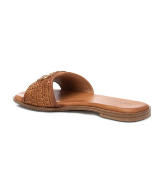 Carmela Brown leather sandals 162193