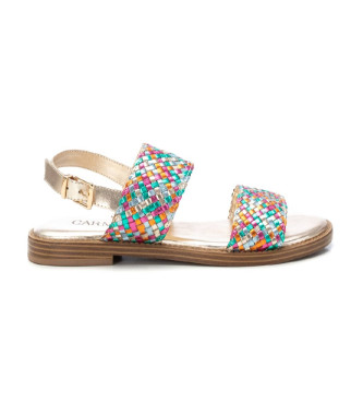 Carmela Sandalias de piel 162197 multicolor