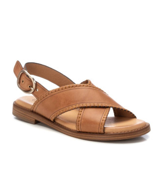 Carmela Sandalias de piel 162201 marrn