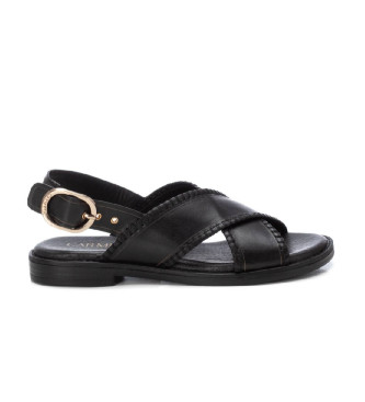 Carmela Sandalias de piel 162201 negro