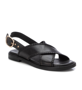 Carmela Sandalias de piel 162201 negro