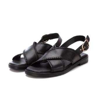 Carmela Sandalias de piel 162201 negro