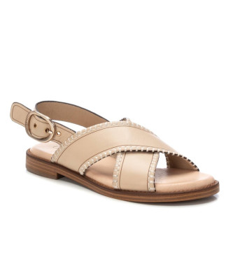 Carmela Sandalias de piel 162201 beige