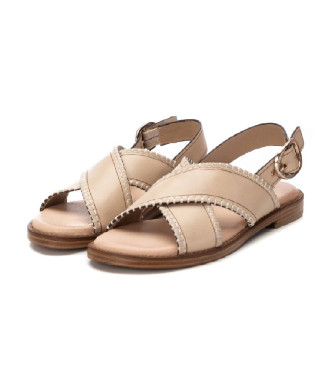 Carmela Sandalias de piel 162201 beige