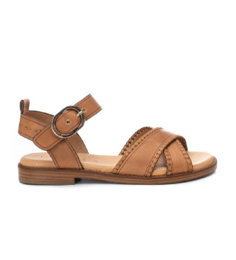 Carmela Sandalias de piel 162204 marrn