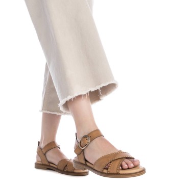 Carmela Sandalias de piel 162204 marrn