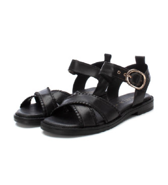 Carmela Sandalias de piel 162204 negro