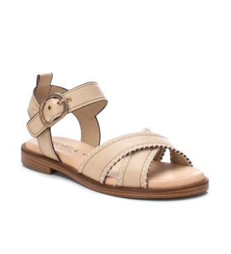Carmela Sandalias de piel 162204 beige