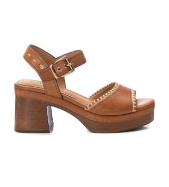 Carmela Leather sandals 162207 brown