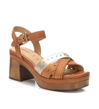 Carmela Leather sandals 162213 brown