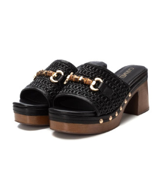 Carmela Zuecos de tacn 162334 negro