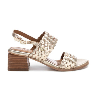 Carmela Leather sandals 162381 golden