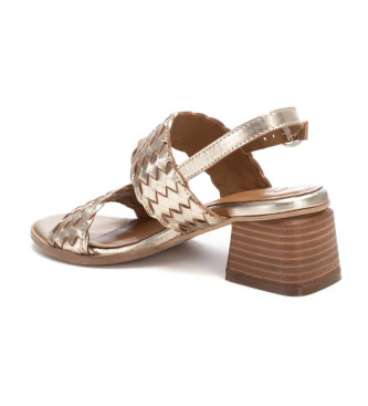 Carmela Leather sandals 162381 golden