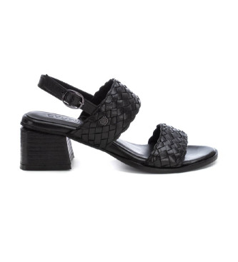 Carmela Sandalias de piel 162381 negro