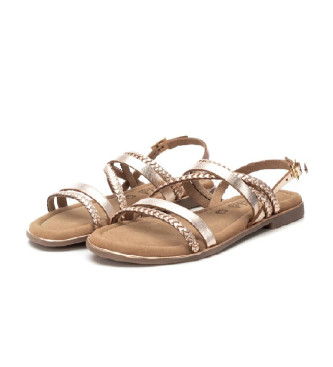 Carmela Sandalias de piel 162385 dorado