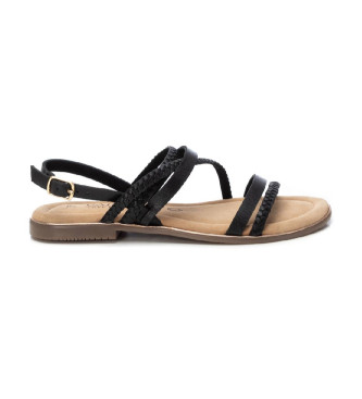 Carmela Sandalias de piel 162385 negro