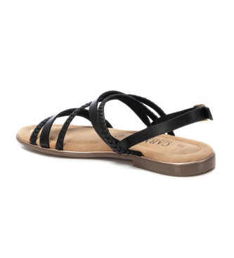 Carmela Sandalias de piel 162385 negro