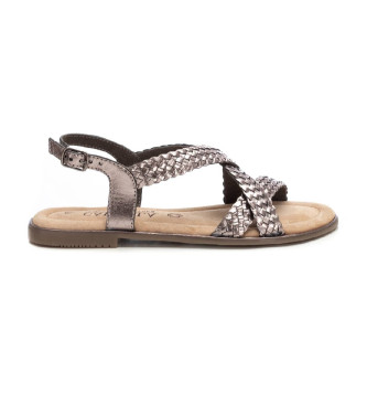 Carmela Sandali in pelle 162387 argento