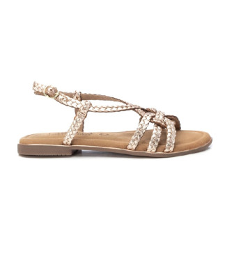 Carmela Sandali in pelle 162388 oro