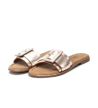 Carmela Sandali in pelle 162406 oro