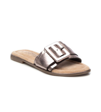 Carmela Sandali in pelle 162406 argento