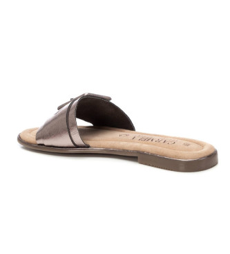 Carmela Sandali in pelle 162406 argento