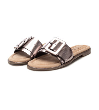 Carmela Sandali in pelle 162406 argento