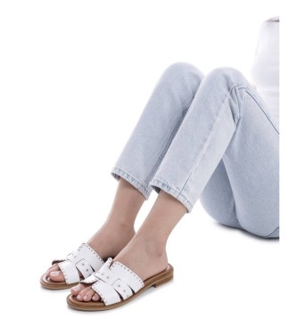 Carmela Sandali in pelle 163060 bianchi