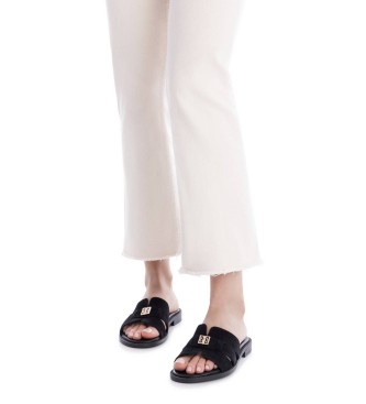 Carmela Ledersandalen 163061 schwarz