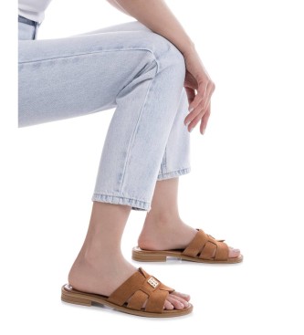 Carmela Ledersandalen 163061 braun