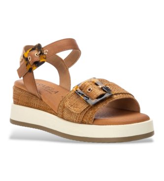 Carmela Sand�lias castanhas 162227