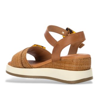 Carmela Sand�lias castanhas 162227