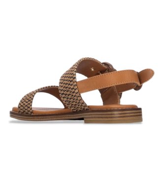 Carmela Sandales 163159 marron