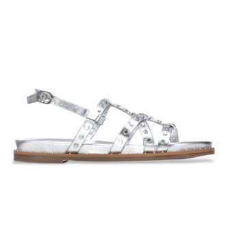 Carmela Sand�lias de couro 162392 prata