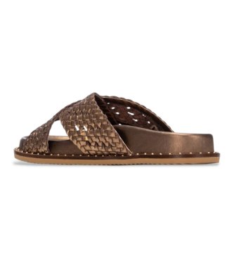 Carmela Sandali in pelle 163053 bronzo