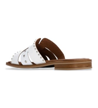 Carmela Sandali in pelle 163060 bianchi