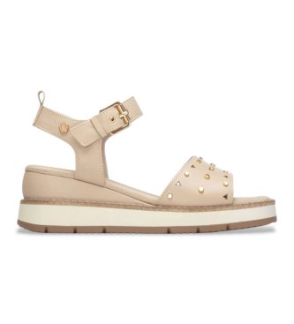 Carmela Sand�lias de couro 163248 castanho