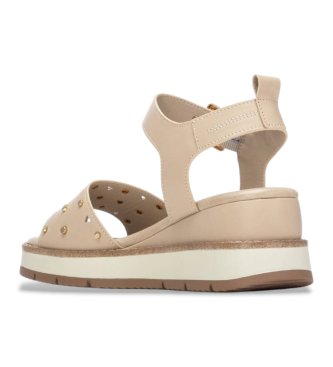 Carmela Sand�lias de couro 163248 castanho