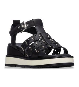 Carmela Sand�lias de couro 163252 preto