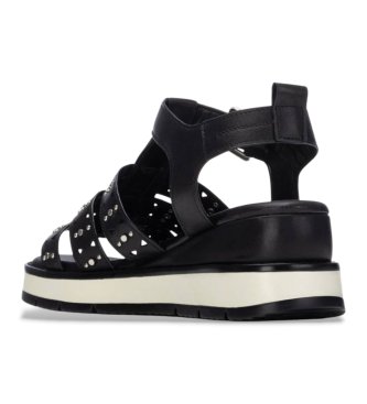 Carmela Sand�lias de couro 163252 preto