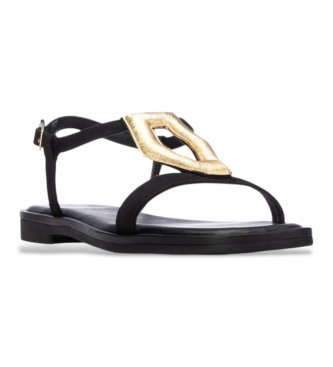 Carmela Sand�lias de couro 163290 preto