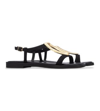 Carmela Sand�lias de couro 163290 preto