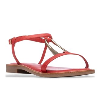 Carmela Leder-Sandalen 163295 rot