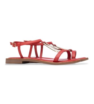 Carmela Leder-Sandalen 163295 rot