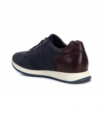 Carmela Navy leather sneaker 068159