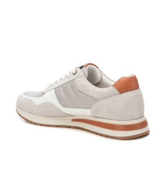 Carmela Leather trainers 162149 grey