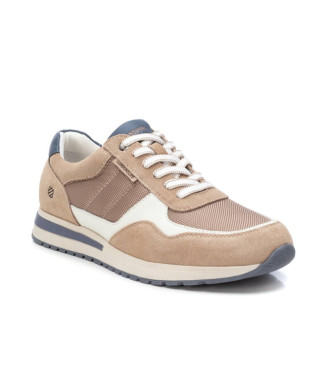 Carmela Skórzane buty sportowe 162149 taupe