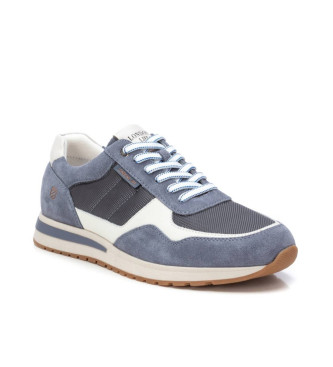 Carmela Leder Turnschuhe 162149 blau