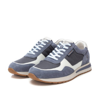 Carmela Leder Turnschuhe 162149 blau